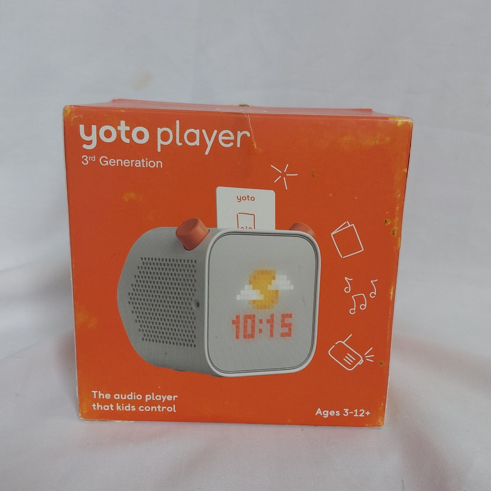 New In Box Yoto Player 3rd Gen Kids Audio Smart Speaker